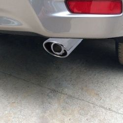 6061 Car Automobile Exhaust Pipe Muffler Modification Stainless Steel Tail Pipes Inner Diameter ...