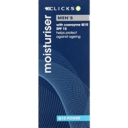 Clicks Men's Moisturiser Q10 Power 50ML