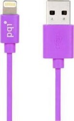 I-cable Lightning 90 Flat Cable For Lightning Devices 900MM Purple