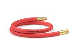 Tekton 46132 3 8-INCH I.d. By 3-FOOT 300 Psi Hybrid Lead-in Air Hose With 1 4-INCH Mpt Ends