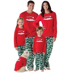 CHRISTMAS Daxin Family Pajamas Set Matching Outfits Sled Xmas Clothes