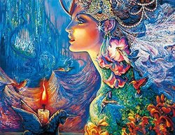ZHENC 5D DIY Square Diamond Painting Drawing Crafts Forest Waterfall Wooden House Deer Embroidery Needlework Full Drill Decor Cross Stitch Kits