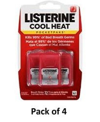 Listerine Cinn Pktpk 72CT Size 72CT By Johnson And Johnson Listerine Pocketpaks Cinnamon Breath Strip