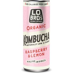 Organic Kombucha 250ML - Raspberry Lemon Raspberry Lemon
