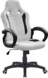 Delta White Ergonomic Gaming Chair