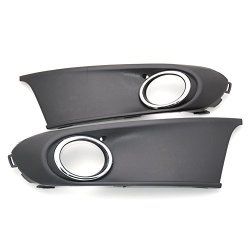1PAIR Front Fog Light Covers Fog Lamp Bezels With Hole Generic Fit For Volkswagen Vw Polo Sedan Vento
