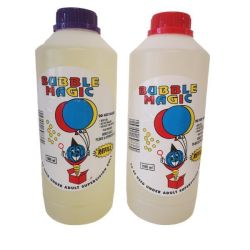 Bubbles - Blowing Bubble Refills Bulk Pack Of 3 - 1 Litre Bottles