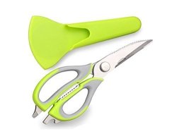Premium New Style Multi-purpose & Multi-functional Kitchen Shears Stainless Steel Shears Soft Grip Come Apart Heavy Duty Kitchen Scissors