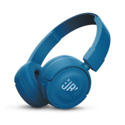 JBL T450BT Bluetooth On-ear Headphone Plus + Mic In Blue