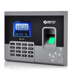 Fingerprint Time Attendance System - 2.8 Inch 320x240 Display 150000 Record Capacity