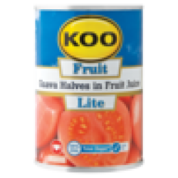 Koo Lite Guava Halves In Fruit Juice Can 410G
