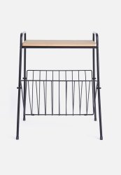 Present Time Side Table With Rack - Small