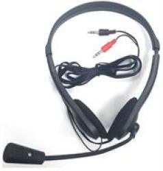UniQue Stereo Headphone With Microphone Black Colour Frequency : 20-20KHZ Sensitivity : 100DB Impedance : 32OHM Retail Box 1 Year Limited Warranty