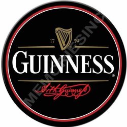 Guinness - Classic Round Metal Sign