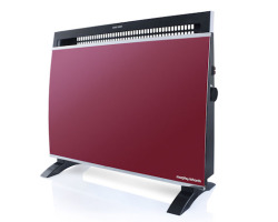 Morphy Richards Red Glass Panel Heater
