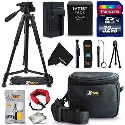 Ultimate 20 Piece Accessory Kit For Canon Powershot SX60 Hs SX50 Hs SX40 Hs G1X G16 G15 Digital Cameras Includes: 32GB Sd Memory Card