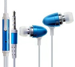 Wayzon Blue Noise Isolating Precision Sound In Ear Stereo Hands- Headset Headphone Earphone