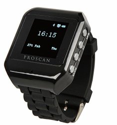 Proscan 1.5- Inch Bluetooth Digital Watch - Black