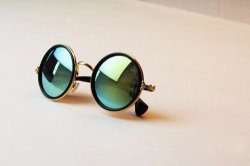 Retro Round Sunglasses Summer Shipping