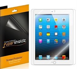 3-PACK Supershieldz- High Definition Clear Screen Protector For Apple Ipad 4 3 & 2 Generation + Lifetime Replacements Warranty 3-PACK - Retail Packaging