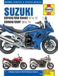 Suzuki Gsf650 1250 Bandit & Gsx650 1250f Service & Repair Manual