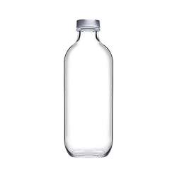 340ML Iconic Glass Fridge Bottle Clear