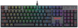 Redragon K535 Apas Slimline 104 Key Rgb Mechanical Gaming Keyboard - Black
