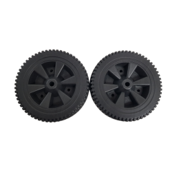 7 Universal Braai garden Replacement Wheels With 10MM Hole - Pair