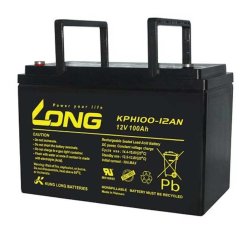 Long KPH100-12AN Sealed Lead Acid Agm Battery 12V 100AH