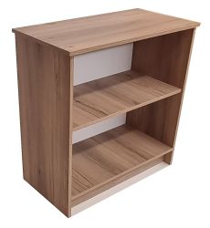 Oxford 2 Shelf Book filing Cabinet 60CM - Sahara
