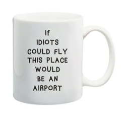 If Idiots Could Fly This Place Would Be An Airport Mug