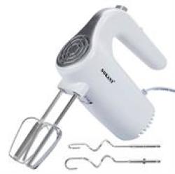 Sokany Electric Hand Mixer And Blender- Powerful 500W Motor 5-SPEED Settings Plus Turbo Function Ergonomic Design Includes 2 X Stainless Steel Flat Beaters And