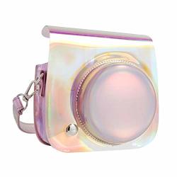 QUEEN3C MINI 9 Camera Case Bag For Fujifilm Instax MINI 9 MINI 8 MINI 8+ Instant Camera. Aurora Bright