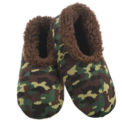 Snoozies Kids Green Camo Snoozies Size: Xlarge