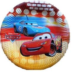 Cars Paper Plates 10 Pack