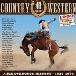Country & Western - A Ride Through History 1924-1960 Cd Boxed Set