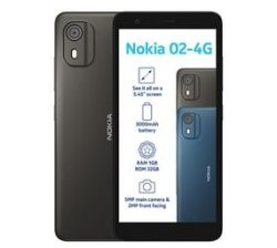 Nokia 02 4G 32GB Dual Sim Network Locked - Charcoal