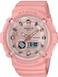 Casio Baby-g 100M Waterproof 280-4A Watch Pink