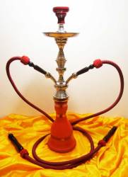 Hubbly Bubbly 2 Pipes 45cm High Egyptian Hookah - Top Mark