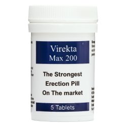 Virekta Max 200 In 5 Or 15 Or 30 Or 60 Tablets - 5 Tablets