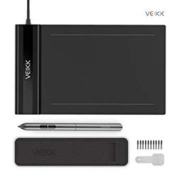 Veikk S640 6 X 4 Inch Ultra-thin Osu Tablet Drawing Tablet With Battery-free Pen 8192 Levels Pressure