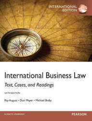 International Business Law: International Edition - Ray August Paperback