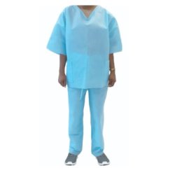 Reusable Overall Gown - Protective Clothing Blue Xx-large