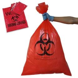 Medical Waste Disposal Bags - 600+420 X 800MM X 60 MIC
