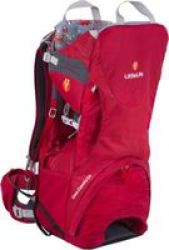 LittleLife Cross Country S4 Child Carrier - Red