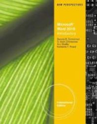 New Perspectives On Microsoft Word 2010 Introductory International Edition Paperback International Ed
