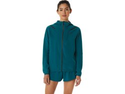 ASICS Women's Accelerate Waterproof 2.0 Jacket - LG Velvet Pine
