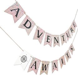 Deals On Faisichocalato Adventure Awaits Banner Bon Voyage Banner