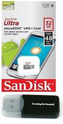 32GB Sandisk Ultra Uhs-i Class 10 48MB S Microsdhc Memory Card For Htc Desire 320 520 526 620 626 626S 728 820 826 Eye One