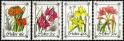 Ciskei - 1988 Protected Flowers Set Mnh Sacc 127-130